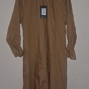 Women balloon long sleeve dress